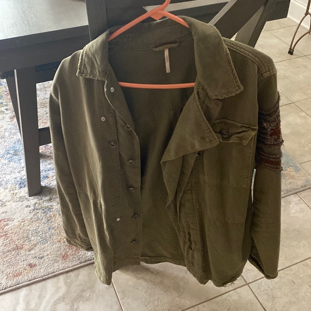 Free people- military style size medium